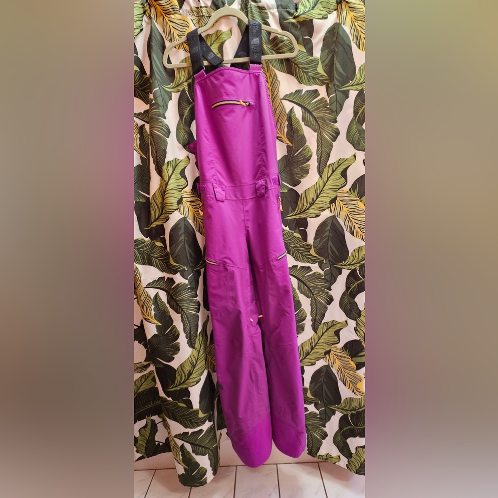 The North Face womens steep series gore-tex pro snow pants and ski bib.